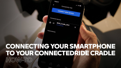 BMW Motorrad Connecting ConnectedRide Cradle